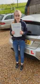 05 November 2019 - Heather passed 1st time with just 7 minor driving faults! Well done Heather, that was a really good result....
