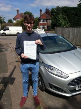 10 May 2017 - Jack passed 1st time with only 3 minor driving faults!  Well done Jack, that was an excellent result....