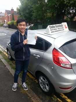 31 May 2016 - Nigel passed 1st time with only 3 minor driving faults! Well done Nigel, that was an excellent result....