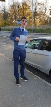 17 November 2021 - Neil passed first time with only 3 driver faults! Well done Neil, that was an excellent result.
