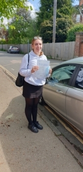 18 May 2021 - Emily passed first time with only 5 minor driver faults! Well done Emily, that was a really good result.