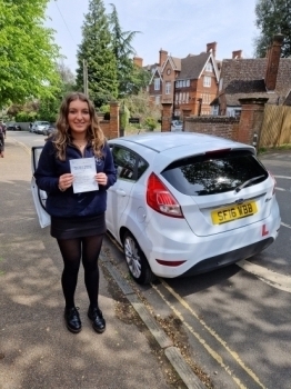 15/05/2023 - Evie passed first time with just one driving fault! Well done Evie, that was a brilliant result.