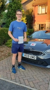 12 August 2022 - David passed with just 3 driver faults! Well done David,that was an excellent result.