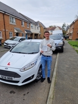 27/04/23 - Kyle passed first time with just 4 driving faults! Well done Kyle, that was an excellent result.