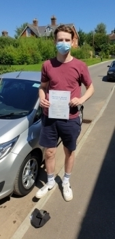 16 July 2021 - Josh passed first time with ZERO driver faults! Well done Josh, that was a brilliant result.