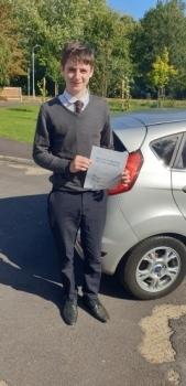 27 September 2021 - Liam passed first time with just 4 driver faults! Well done Liam, that was a really good result.
