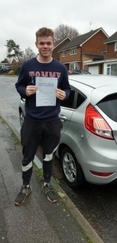 18 December 2020 - Jacob passed first time with only 4 minor driver faults! Well done Jacob, that was an excellent result.