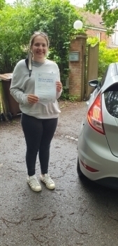 28 June 2021 - Tavy passed first time with just 7 minor driver faults! Well done Tavy, that was a really good result.